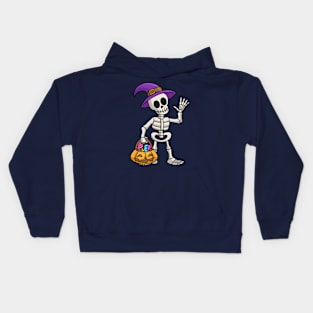 Skull Halloween | Halloween | Happy Halloween Kids Hoodie